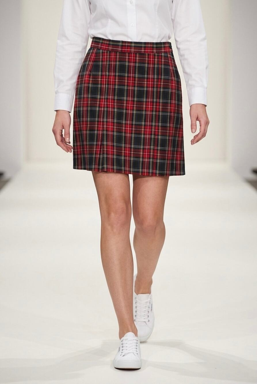 Pleated Plaid Mini Skirt Size XS Academia Preppy Y2K School Girl Collegiate NWT